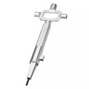 Professional Lock Pick Core Puller Cylinder Nail Puller with Multi Purpose Cylinder Gauge Cam Turner Spindle Turner Locksmith Tools