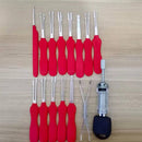 HU66 Auto Locksmith Lock Picks Scissors Tools SET Car Door Lock Fast Tools Kit with Practice Lock for VW