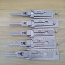 Lishi 2 In 1 SC1 SC4 KW1 KW5 R52 Lock Pick and Decoder for Home Door Locks