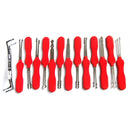 Auto Locksmith Lock Picks Scissors Tools Set + Multi-Pick 7pcs Lasertrack Car Keys HU66 Lock Pick Tools Set for VW