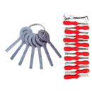 Auto Locksmith Lock Picks Scissors Tools Set + Multi-Pick 7pcs Lasertrack Car Keys HU66 Lock Pick Tools Set for VW