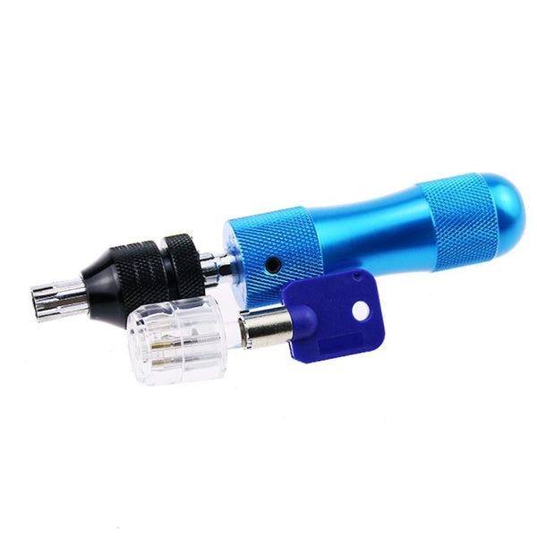 KLOM Tubular Lock Pick 7.8 Pin with Transparent Plum Lock Locksmith Tools