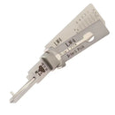 Locksmith Tool Original Lishi 2 In 1 LW4 LW5 Decoder and Lock Pick for Home Door Civil Locks