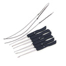 4 in 1 Locksmith Super Training Kit Padlock Double-End Lock 10pcs Remove Key Tools