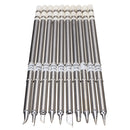 Drillpro 10pcs T12 Soldering Iron Tips Set for HAKKO FX951 FX952
