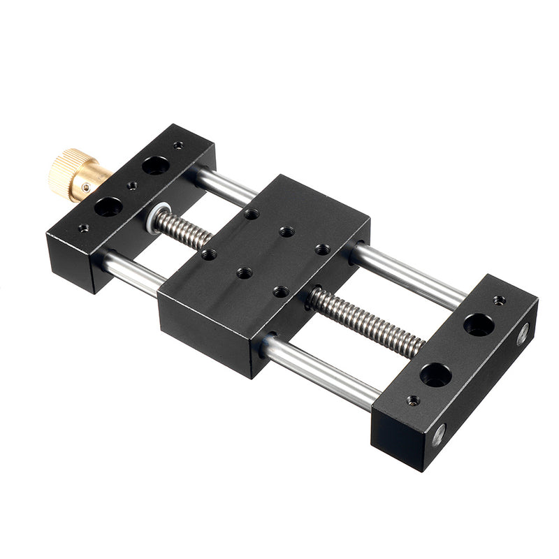 Ganwei Single-axis Manual Translation Stage without Bottom Plate Adjustable Manual Displacement Platform One-dimensional Displacement X-axis Displacement Table Platform Stroke Woodworking Tools