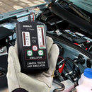 Car Fuel Pressure Tester EM272 Injector Tester Fuel Injector 4 Pluse Modes Tester Fuel Pump System Diagnostics Analyzer