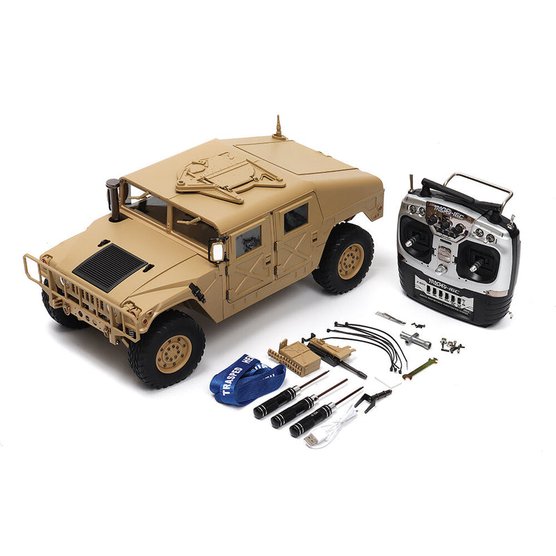 HG P408 Upgraded Light Sound Function 1/10 2.4G 4WD 16CH 30km/h Rc Model Car U.S.4X4 Truck without Battery Charger