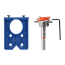 35mm Hinge Opening Positioner Door Panel Hinges Positioning Template with Adjustable Hole Saw
