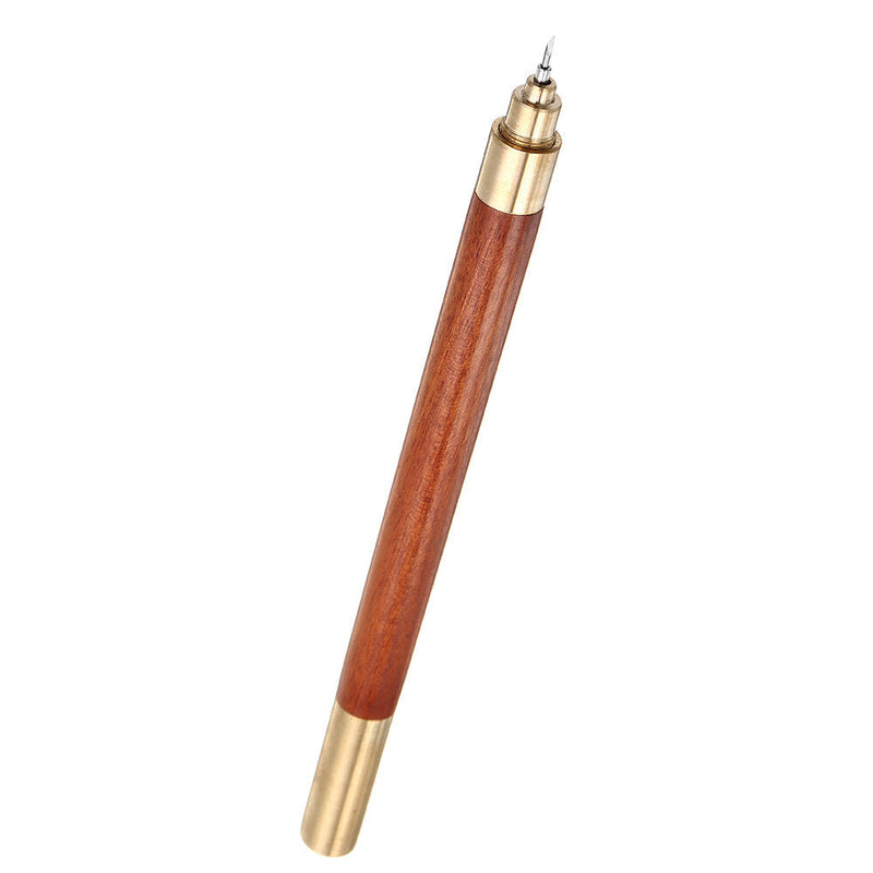 Woodworking Scriber Marking Pen Dual-use Gel-ink Pen Alloy Cutter Tip Carving Tool Paper Cutter