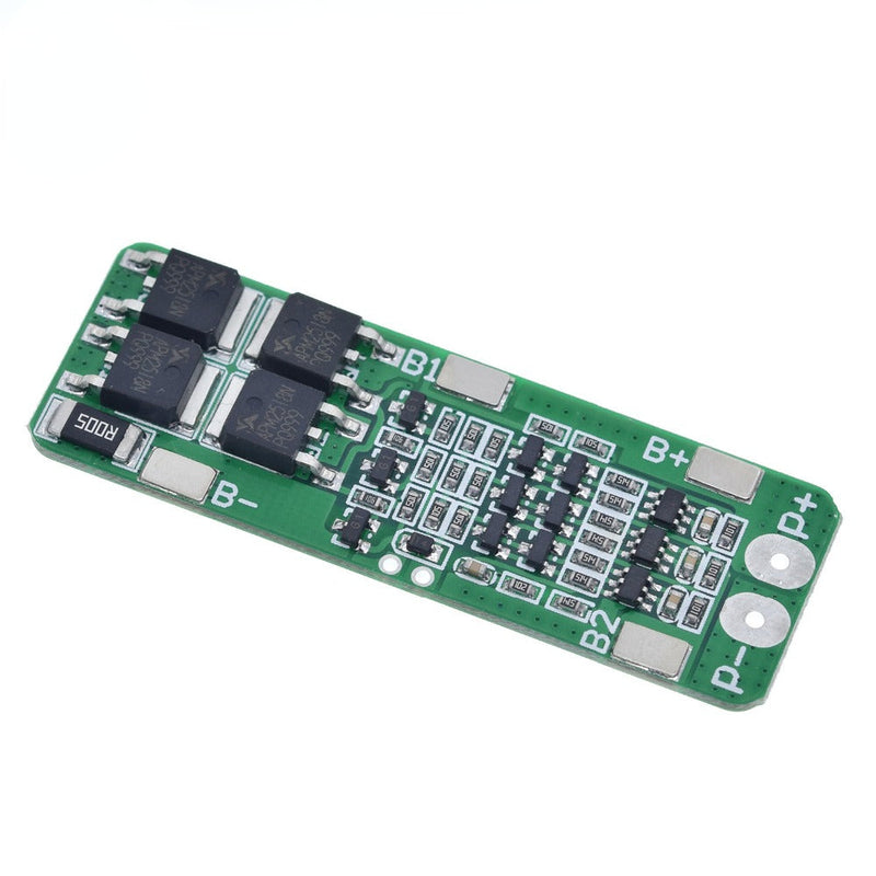 3S 15A Li-ion Lithium Battery 18650 Charger PCB 3S BMS Protection Board for Drill Motor 12.6V Lipo Cell Module 64x20x3.4mm