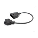 For GM 12 Pin Connector to OBD2 16Pin to 12Pin Car Diagnostic Extension Cable