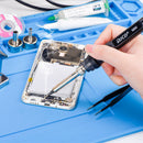 JCD 8898 2 In 1 750W Soldering Station Hot Air Gun Heater LCD Digital Display Soldering Iron Welding Rework Station for Cell-phone BGA SMD PCB IC Repair