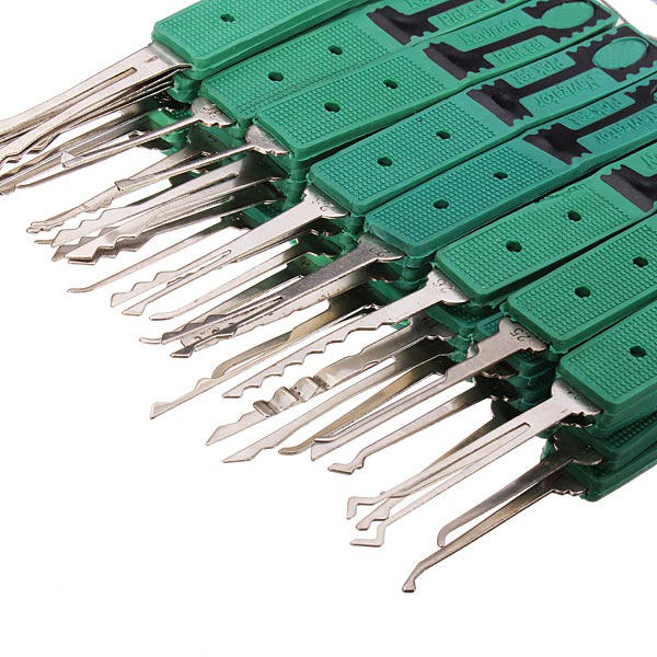 32 Pieces KLOM Lock Pick Tools Set Lock Opener Locksmith Picking
