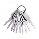 5-10PCS Powerful Lock Pick Locksmith Tool Keys Combination Can Open A Variety of Different Locks and Various Models