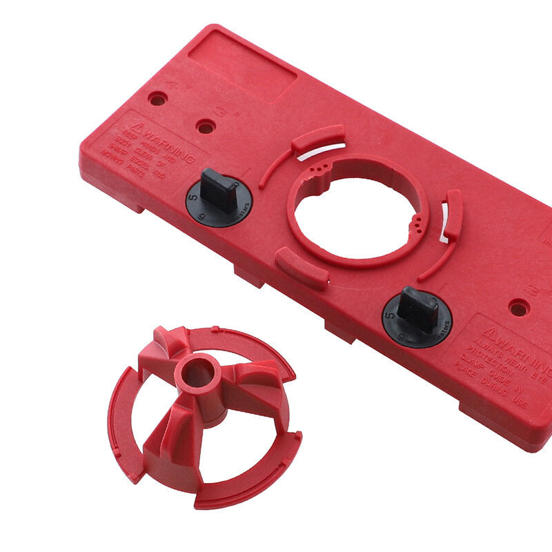 35mm Cup Style Hingle Jig ABS Hinge Hole Opener Jig Drill Guide Cabinet Door Installation Hole Locator