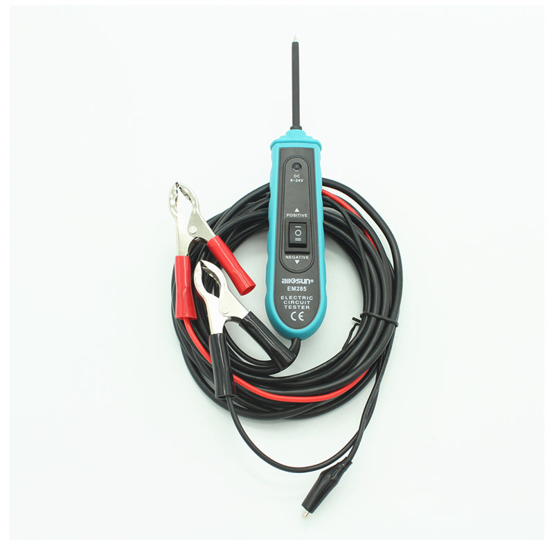 EM285 Car Electric Circuit Tester Automotive Tester Electrical System Diagnostic Meter 6-24V DC