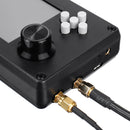 3.2 Inch Screen Hackrf One PORTAPACK H2 Black 0.5PPM Crystal Oscillator Offline GPS Simulator Accessories