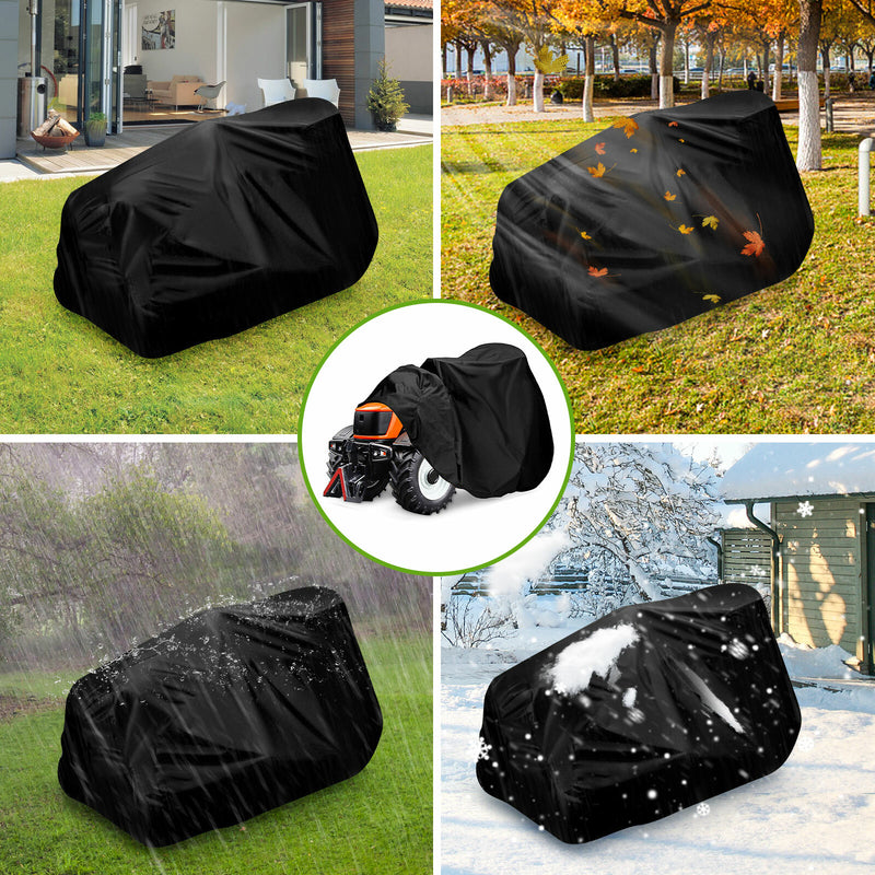 Ride On Lawn Mower Cover Heavy Duty Oxford Cloth Dust Rain UV Protection