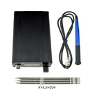 KSGER T12 STM32 V3.1S Welding Soldering Iron Station OLED DIY Plastic Handle Electric Tools Quick Heating T12 Iron Tips 8s Tins 907 9501 Handle with 3Pcs T12 Tips