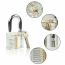 34 Pcs Lock Repair Sets Unlocking Practice Lock Pick Key Extractor Padlock Kit - LOCKPICKWEB