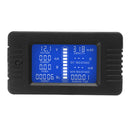 LCD Display DC Battery Voltage Monitor Meter 0-200V Volt Amp for Cars RV Solar System