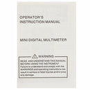 A830L LCD Digital Multi Meters Volt Meterr AC/DC Ohm Meter Ammeter Capacitance OHM Tester