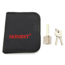 12Pcs Lock Pick Tools Set Lock with T-Lock Transparent Lockout Kit Tool - LOCKPICKWEB