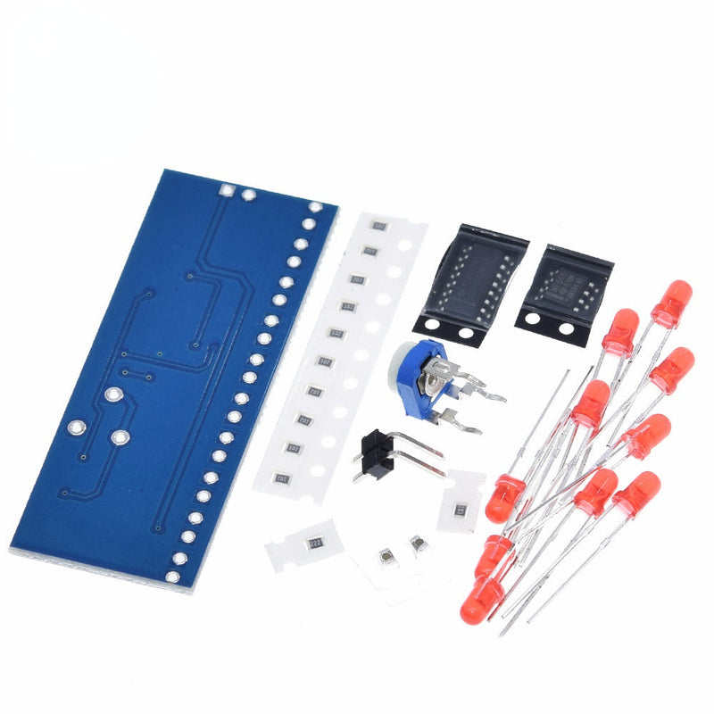 NE555+CD4017 Running LED Flow LED Light Electronic Production Suite DIY Kit