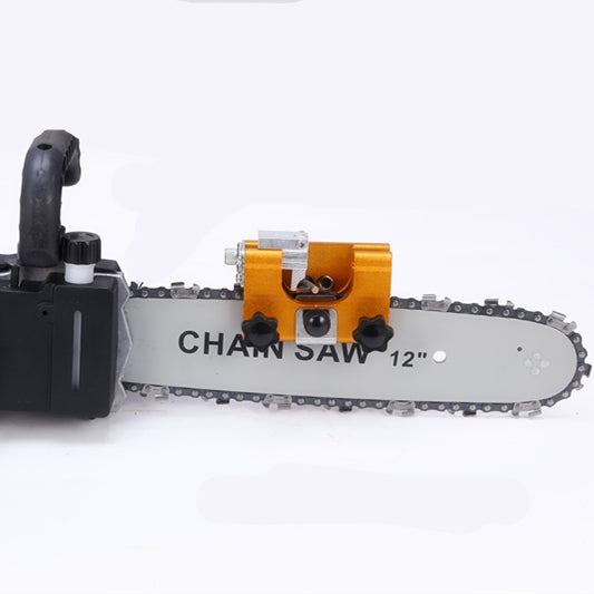 Aluminum Alloy Chainsaw Chain Sharpening Jig Hand-operated Chain Sharpener Portable Household Chain Sharpener