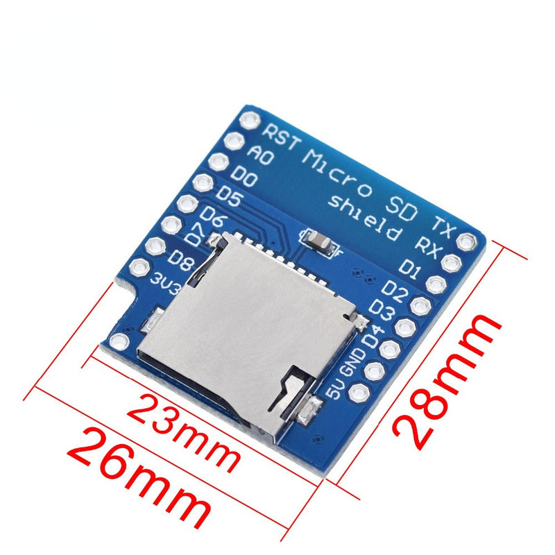 Micro SD Shield for WeMos D1 Mini TF Card Module