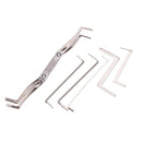 32 Pieces KLOM Lock Pick Tools Set Lock Opener Locksmith Picking