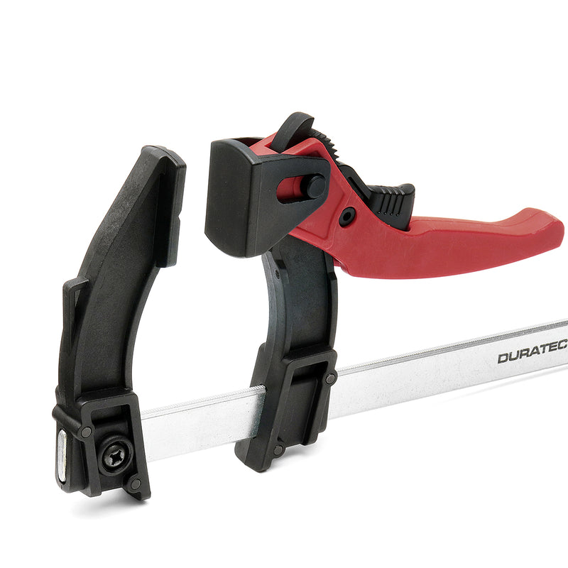 100/160/200/250/300mm F Parallel Clamp 120 Degree Adjustable Quick Grip Woodworking Ratchet Clamps