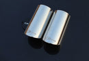 Car Rline Tail Throat Exhaust Pipe For Audi A1 A3 A4L A5 A6L Q3 Q5 Tail Pipe Car Exhaust Pipe Cover Muffler Tip