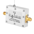 DC 1-50V High Quality 10MHz-6GHz Bias Tee 10MHz-6GHz Broadband Radio Frequency Microwave Coaxial Bias Software Radio FM Radio