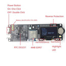 DSTIKE WiFi Deauther OLED V6  Deauther Monster V5 ESP8266 Development Board 18650 Battery Polarity Protection 4MB ESP-07