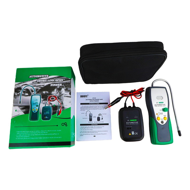 DY25 Automotive Short&Open Circuit Finder Tester Cable Tracker Repair Tool Tester Car Tracer Diagnose Tone Line Finder
