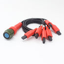 Diagnostic CNC602A Pulse Signal Cable CNC-602A Injector Cleaner & Tester Main Cable