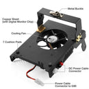 Exclusive Bracket Holder Stand Cooling Fan Heatsink For Xiegu G90 G90S Transceiver