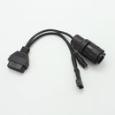 ICOM D Motorcycles Motobikes Diagnostic Cable for BMW 10 Pin Adaptor to OBD2 16pin Connect Cable