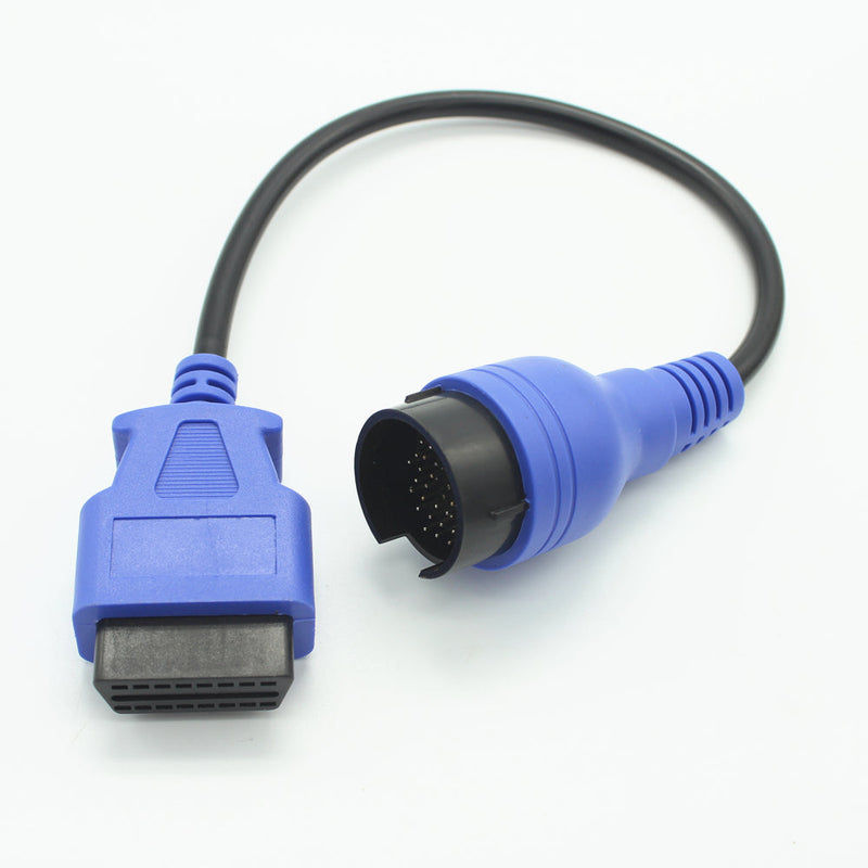 For Benz IVECO 38Pin Cable OBD2 Diagnostic Tool Adapter Connector Diagnostic Trucks Interface Scanner Cable OBDII 16PIN