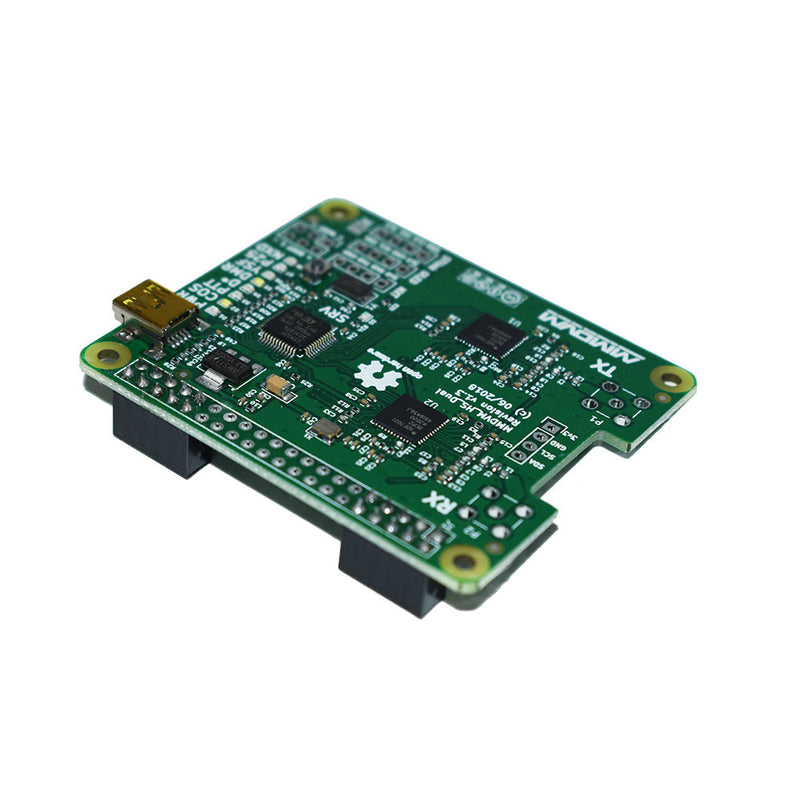 Jumbo V1.3 MMDVM_HS Dual Hat Duplex Hotspot Board with USB + 2.2inch TFTOLED Display Support P25 DMR YSF NXDN for Raspberry Pi