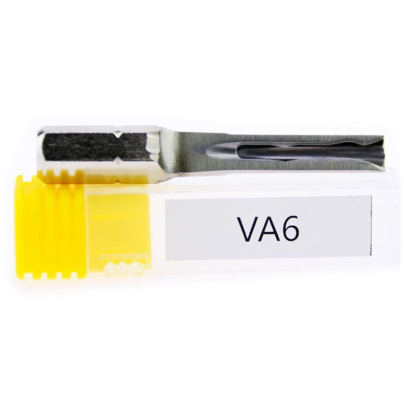 VA6 Strong Key for Car locksmith Power Key Tool Hard Stainless Steel Key Car Repair Open Tool - LOCKPICKWEB