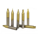 HSS TiN Coating Drills for GOSO DEFU Vertical Key Cutting Machines Replacement End Milling Cutter