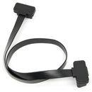 Flat 16Pin Male to Female Extension OBD2 Noodle Connector Cable ELM327