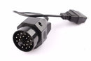 OBD2 Female 20 Pin to 16 Pin Connector E36 E39 X5 Z3 Adapter Cable for BMW