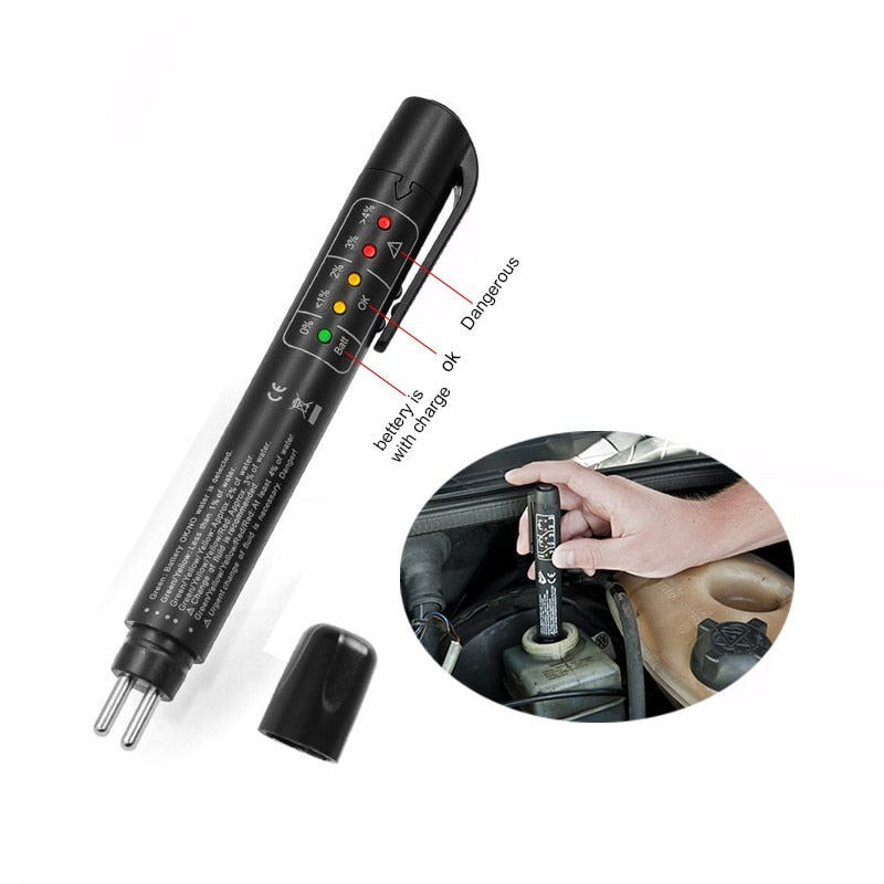 Mini Electronic Brake Fluid Liquid Tester Pen for DOT3/DOT4