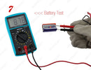 EM382B LCD Display Electric Handheld Tester Meter Digital Multimeter DC AC Voltmeter Continuity Battery Diode