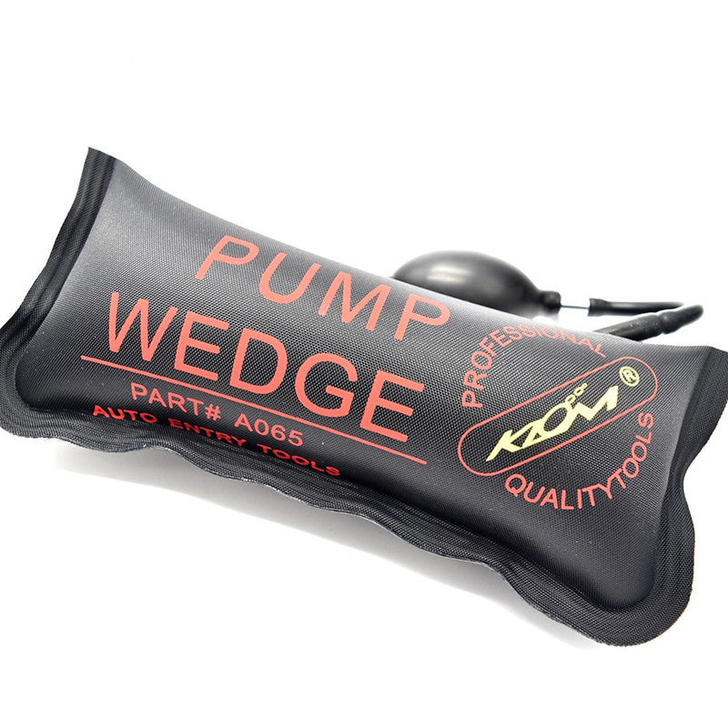 Black PUMP WEDGE LOCKSMITH TOOLS Big Size Auto Air Wedge Airbag Lock Pick Set Open Car Door Lock 27x13CM Hardware Tool - LOCKPICKWEB