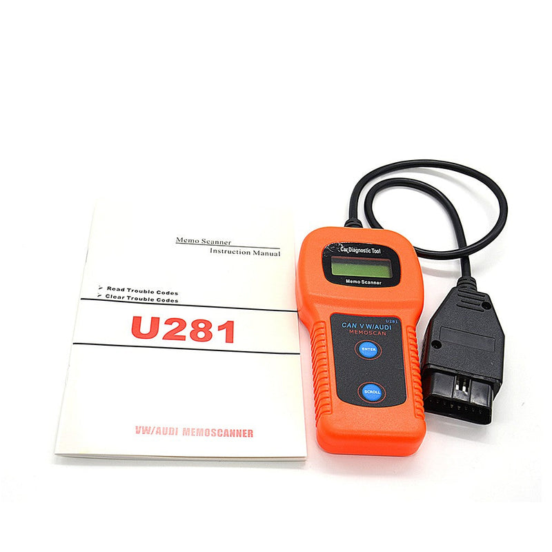 Memoscan U281 EAT CAN-BUS OBD2 OBDII Code Scanner Engine Code Reader CAN BUS Scan Tool